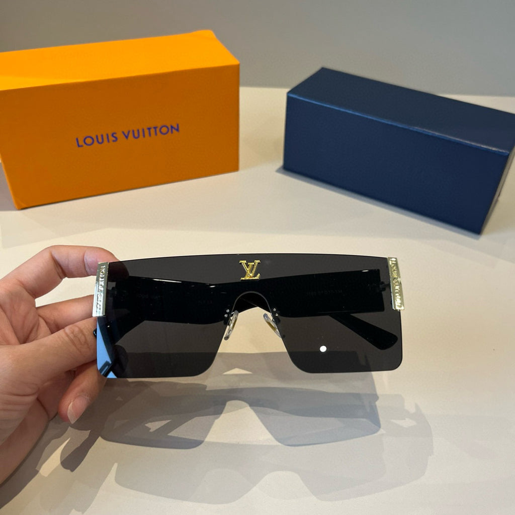 Louis Vuitton Metal Aviator Black Lens Sunglasses for Men & Women - 448586 - detail image 10