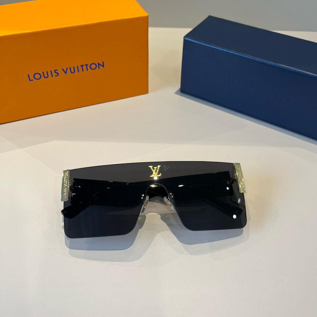 Louis Vuitton Metal Aviator Black Lens Sunglasses for Men & Women - 448586 - detail image 11
