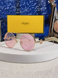 Fendi Round Brown Lens Sunglasses for Men & Women - 399273