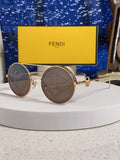 Fendi Round Brown Lens Sunglasses for Men & Women