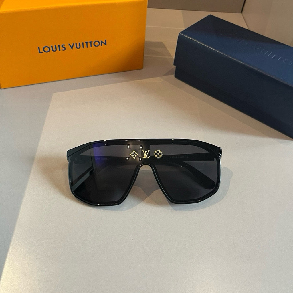 Louis Vuitton Polarized Fashion Gold Lens Sunglasses for Men - 493094 - detail image 5