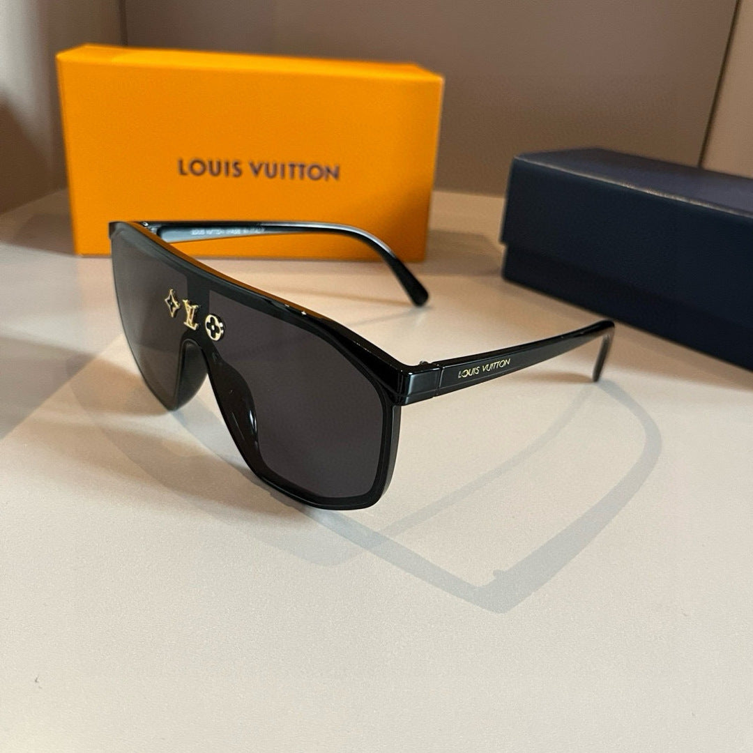 Louis Vuitton Polarized Fashion Gold Lens Sunglasses for Men - 493094 - detail image 3