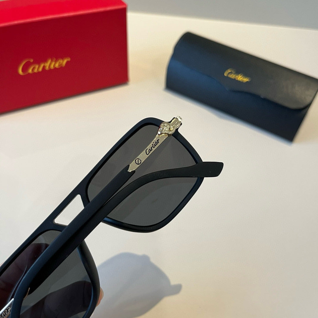 Cartier Fashion Black Lens Sunglasses for Men & Women - 449460 - detail image 8