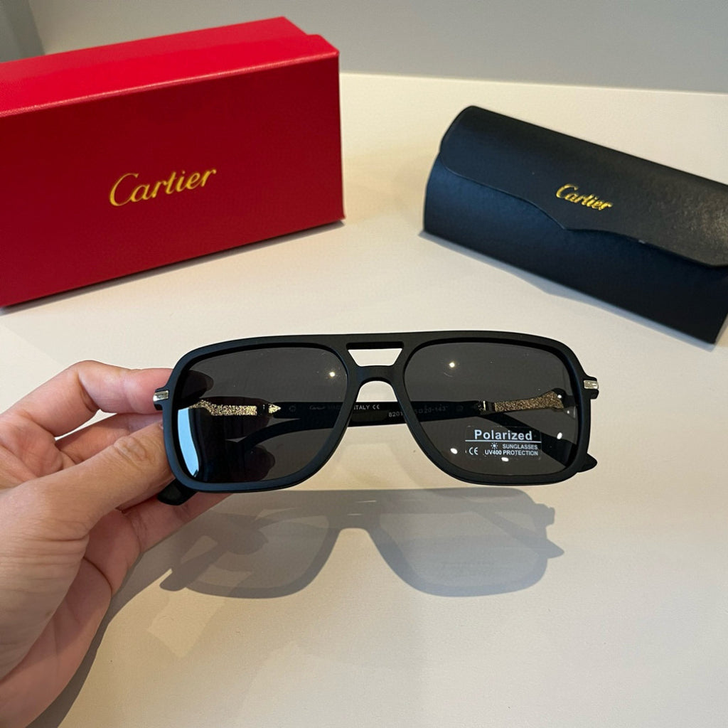 Cartier Fashion Black Lens Sunglasses for Men & Women - 449460 - detail image 5