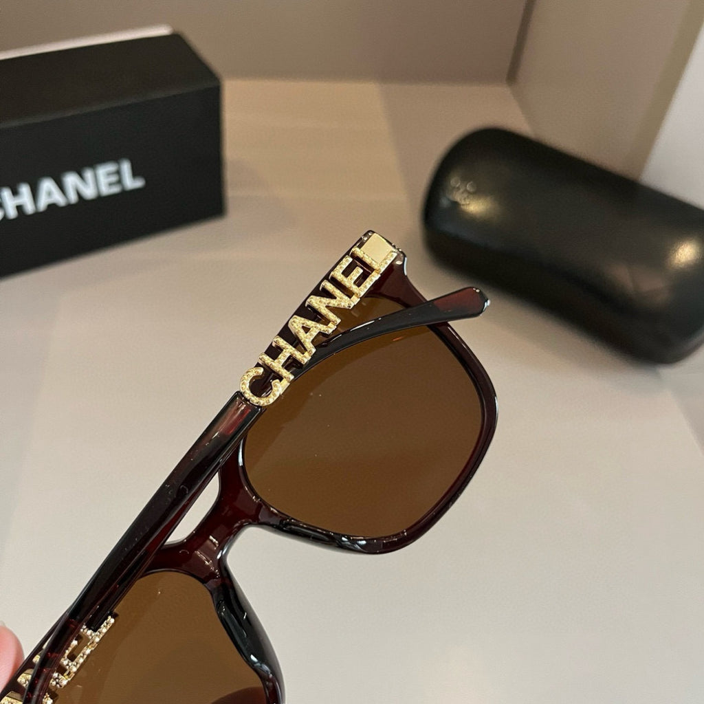 Chanel Fashion Brown Lens Sunglasses for Men & Women - 493454 - detail image 6