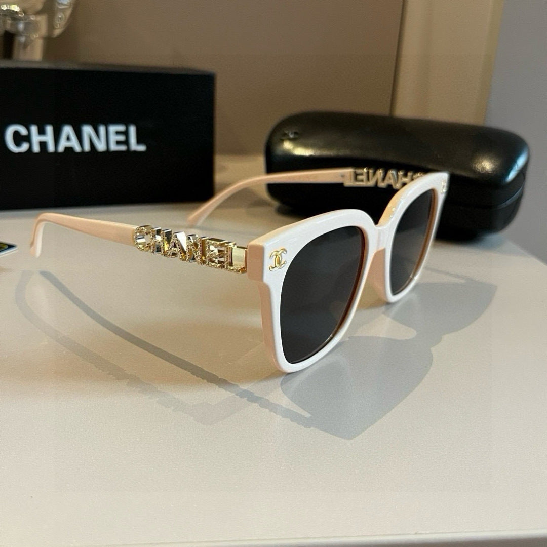 Chanel Fashion Gold Lens Sunglasses for Men & Women - 493456