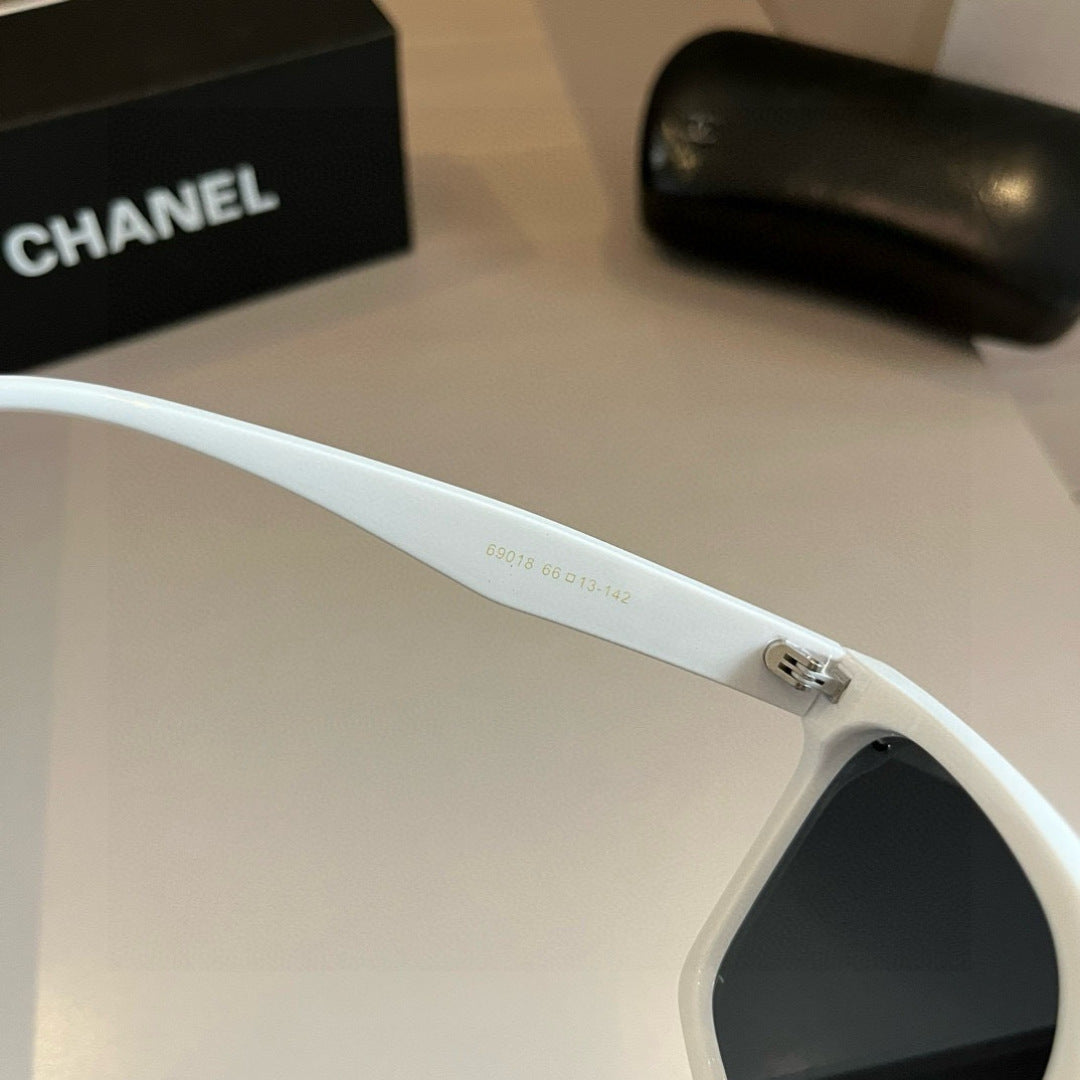 Chanel Blue-Light Fashion Silver Lens Sunglasses for Men & Women - 493552 - detail image 8