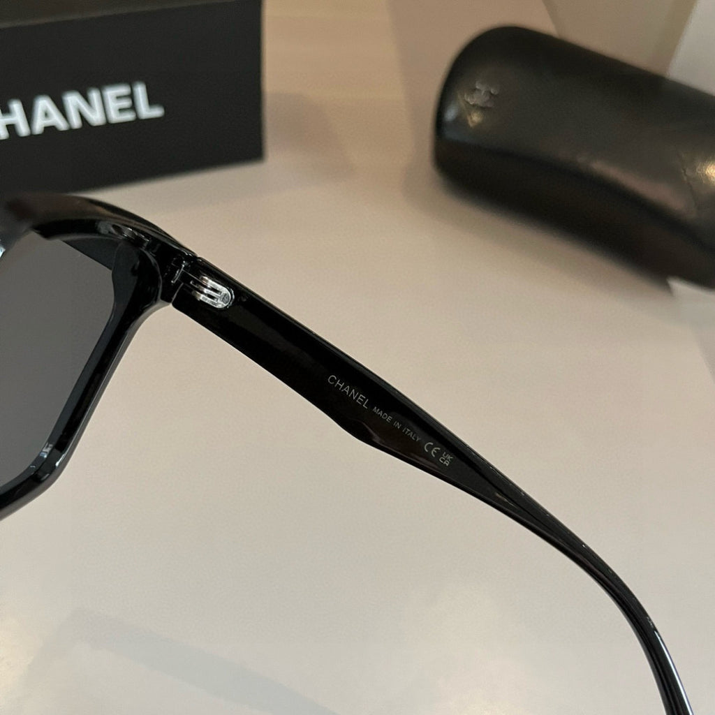 Chanel Blue-Light Fashion Silver Lens Sunglasses for Men & Women - 493553 - detail image 7