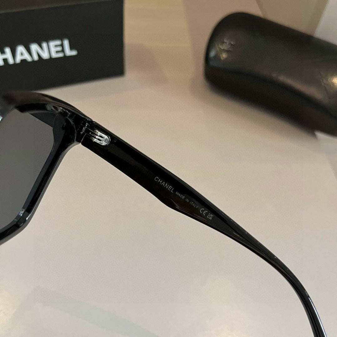 Chanel Blue-Light Fashion Silver Lens Sunglasses for Men & Women - 493553 - detail image 7