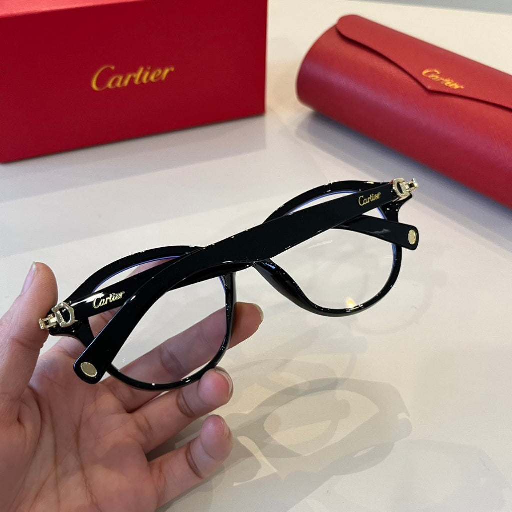 Cartier Lightweight Metal Rimless Silver Lens Sunglasses for Men & Wo - 487335 - detail image 6