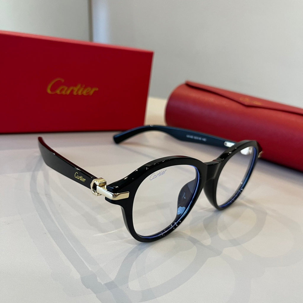 Cartier Lightweight Metal Rimless Silver Lens Sunglasses for Men & Wo - 449512