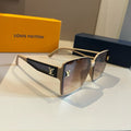 Louis Vuitton Fashion Gold Lens Sunglasses for Men & Women - 486155