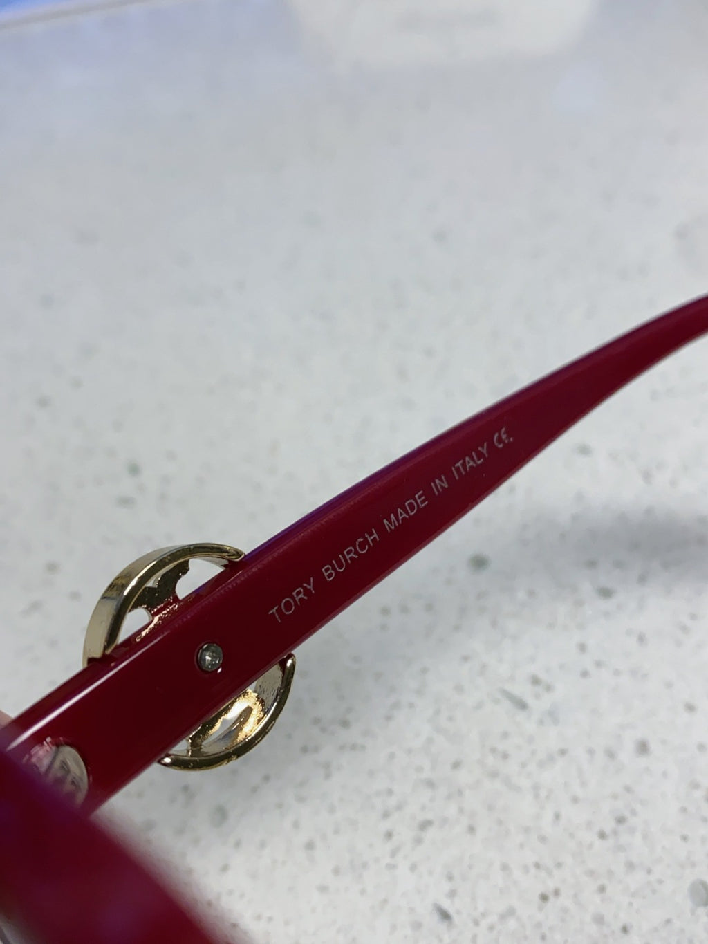 Burberry Square Red Lens Sunglasses for Women - detail image 8
