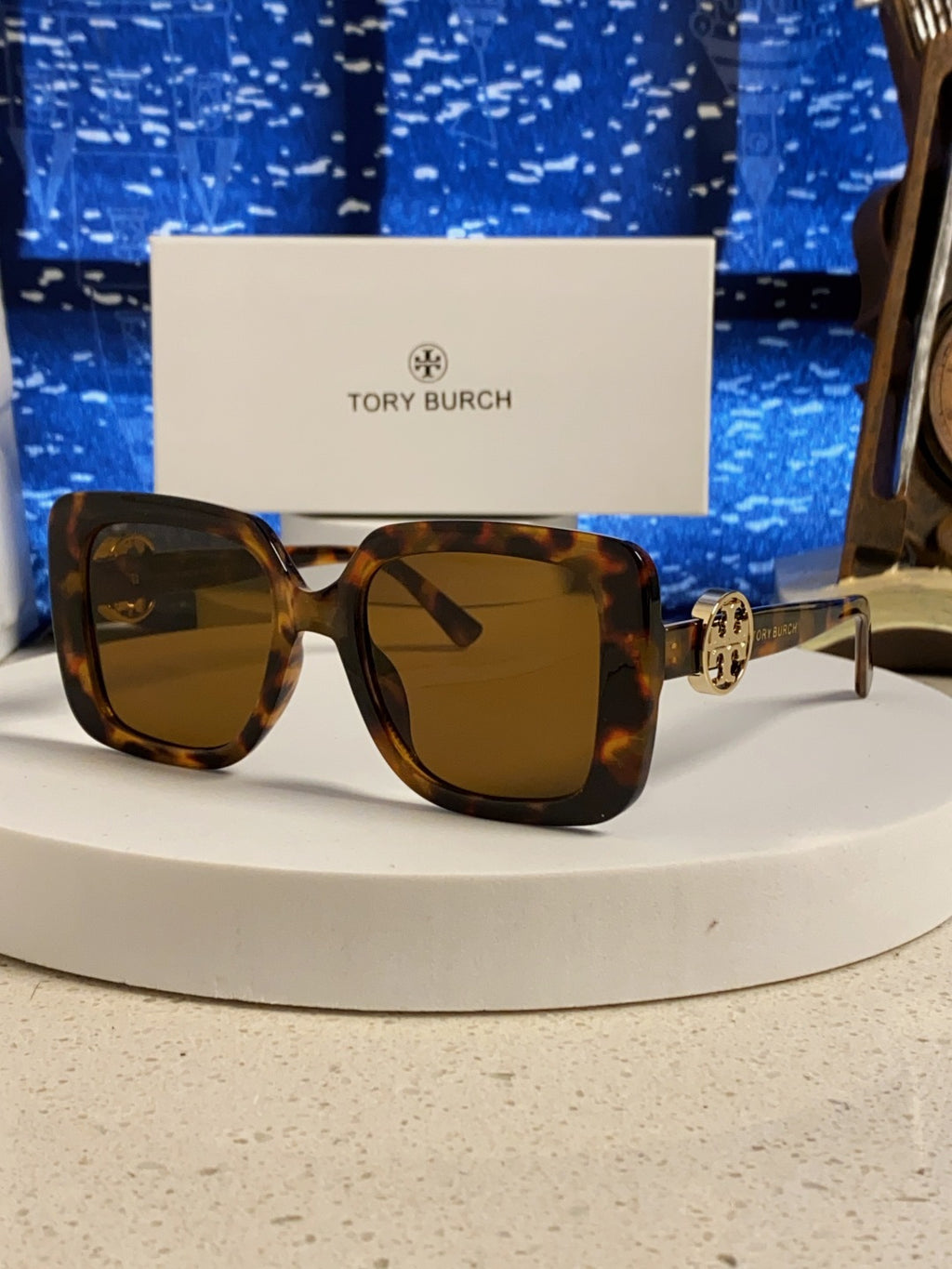 Burberry Square Brown Lens Sunglasses for Women - 487425