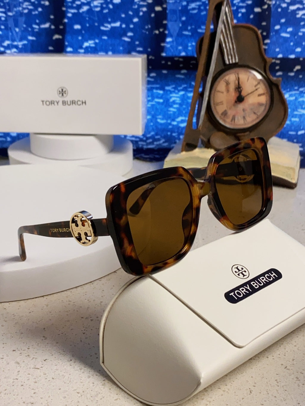Burberry Square Brown Lens Sunglasses for Women - 487425 - detail image 10