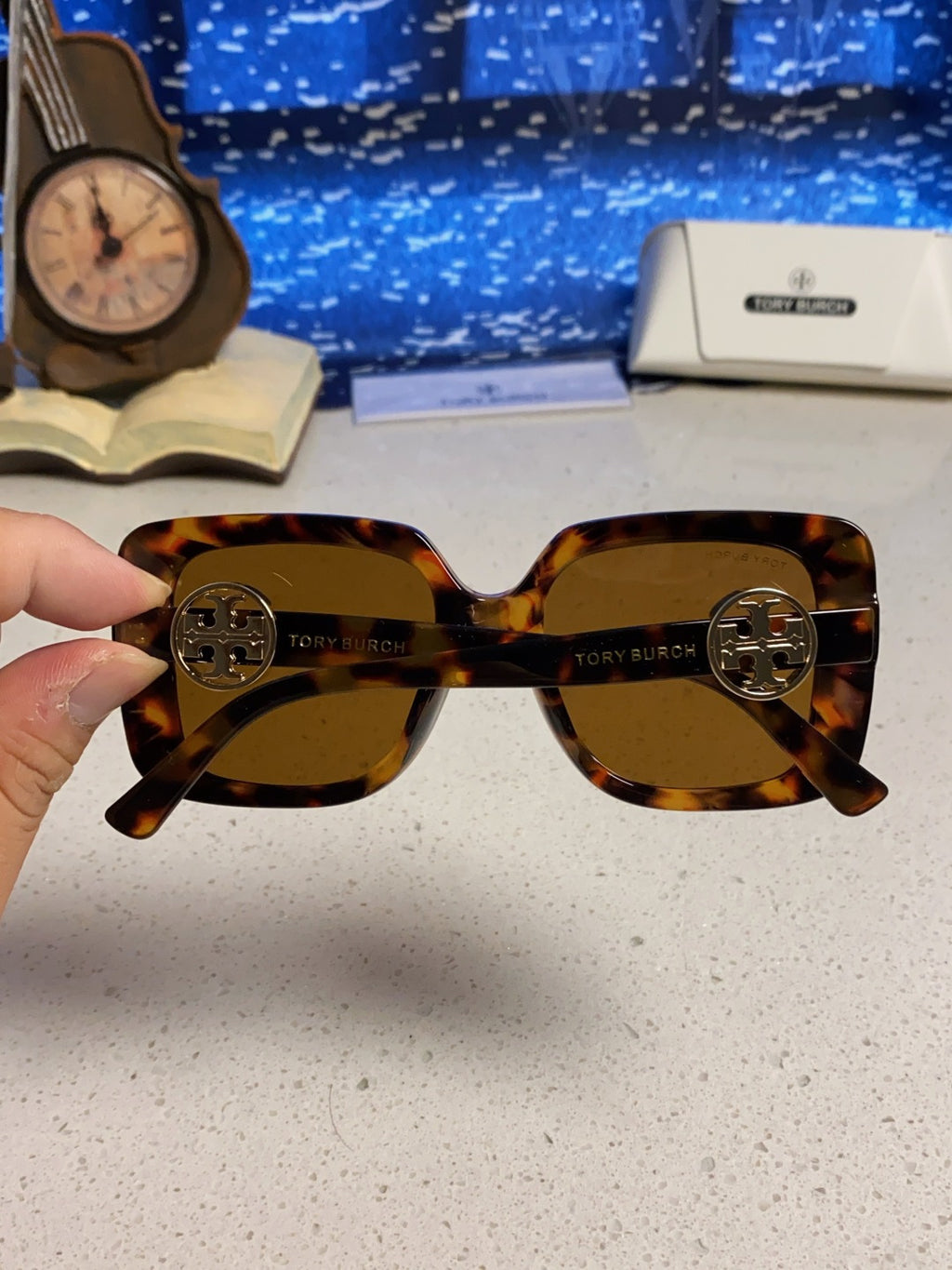 Burberry Square Brown Lens Sunglasses for Women - 487425 - detail image 5