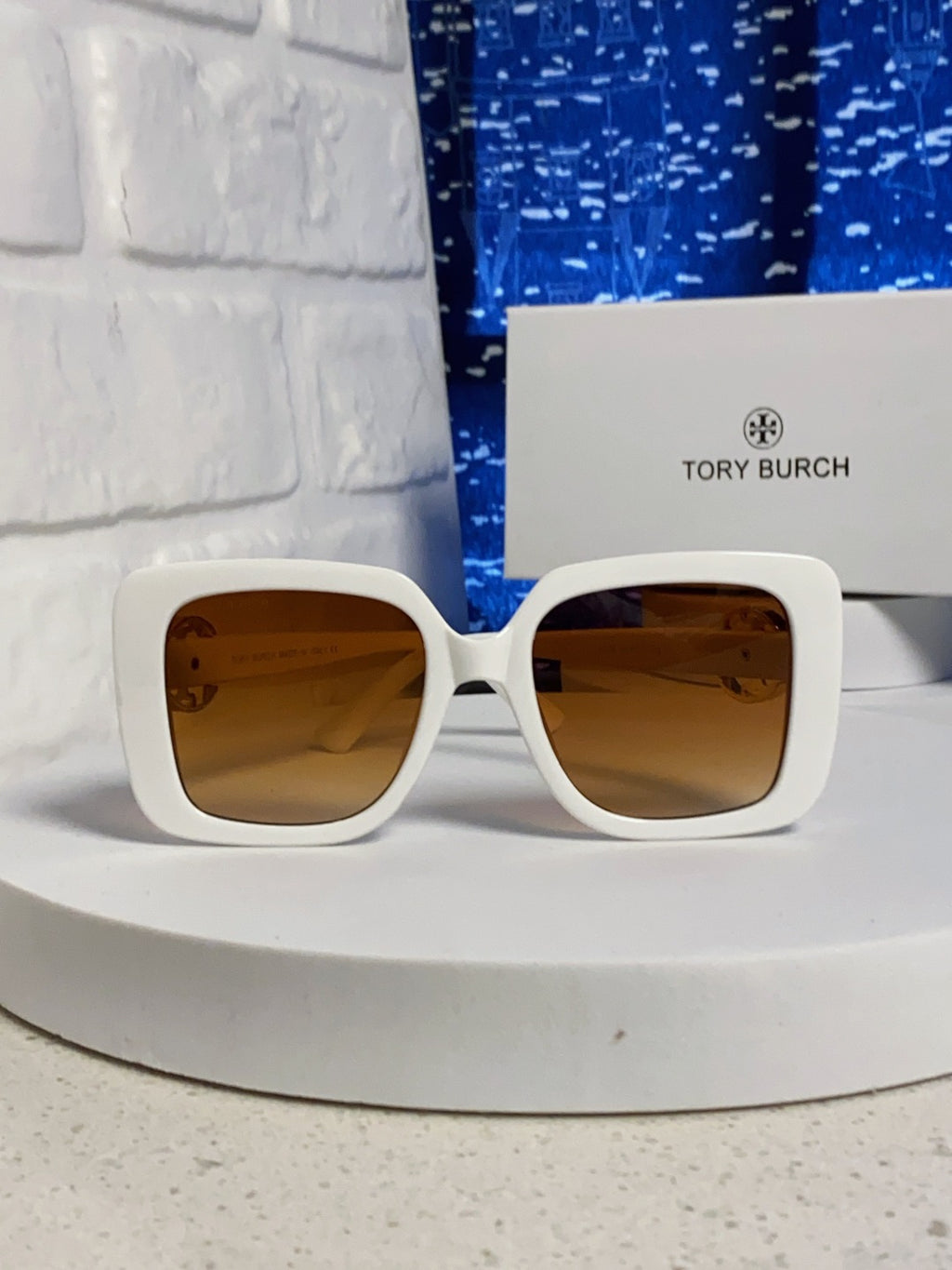 Burberry Square Brown Lens Sunglasses for Women - detail image 2