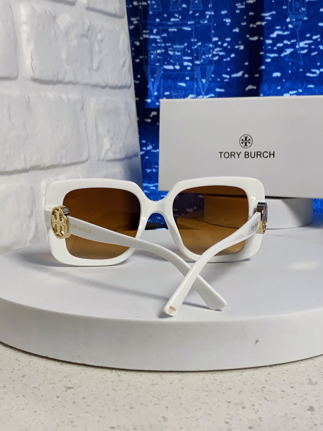 Burberry Square Brown Lens Sunglasses for Women - detail image 3