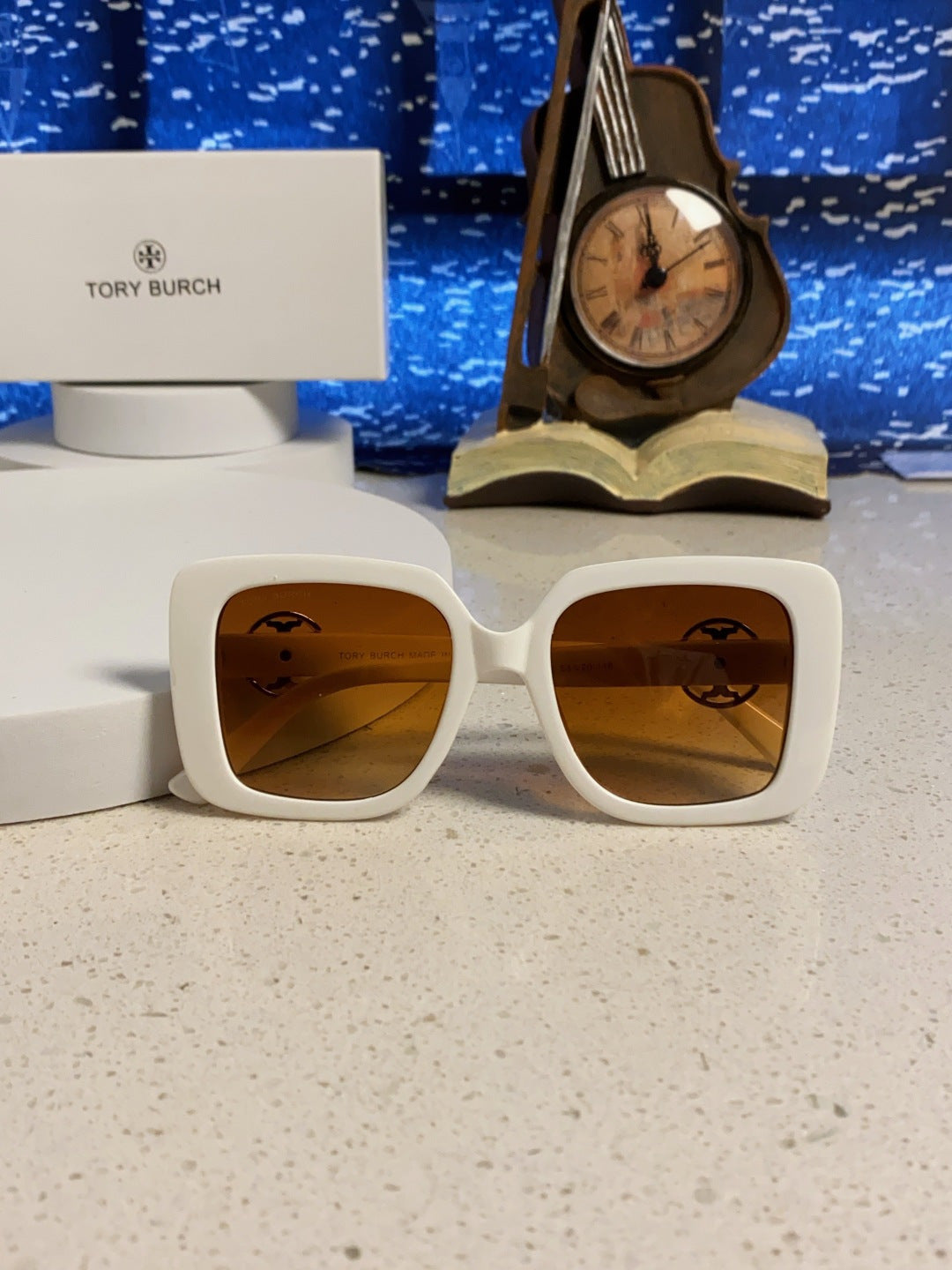 Burberry Square Brown Lens Sunglasses for Women - detail image 9