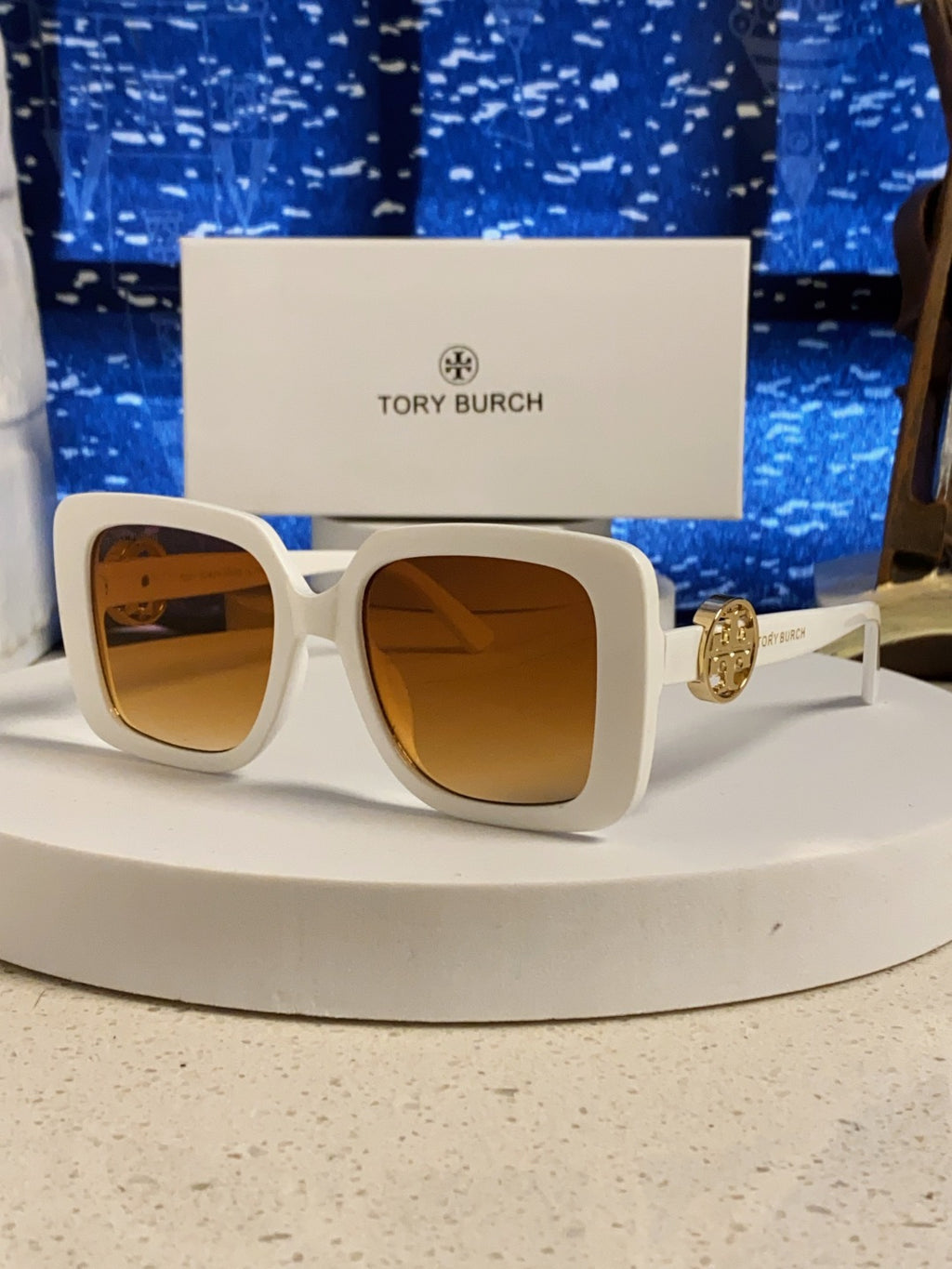 Burberry Square Brown Lens Sunglasses for Women