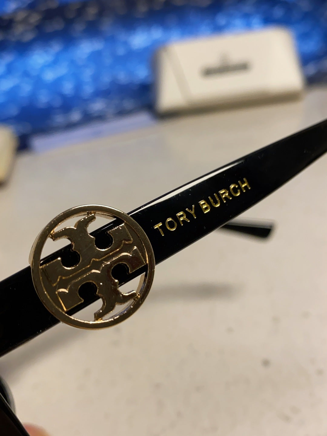 Burberry Square Black Lens Sunglasses for Women - detail image 7