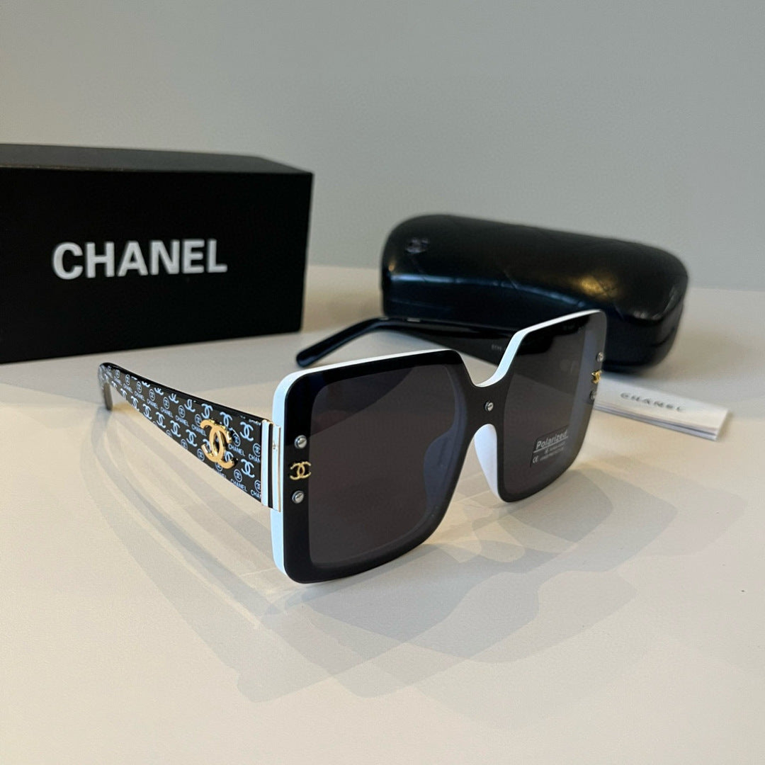 Chanel Polarized Fashion Black Lens Sunglasses for Men & Women