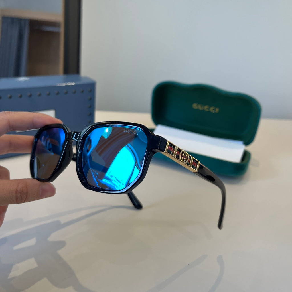 Gucci Fashion Blue Lens Sunglasses for Men & Women - 448859 - detail image 4