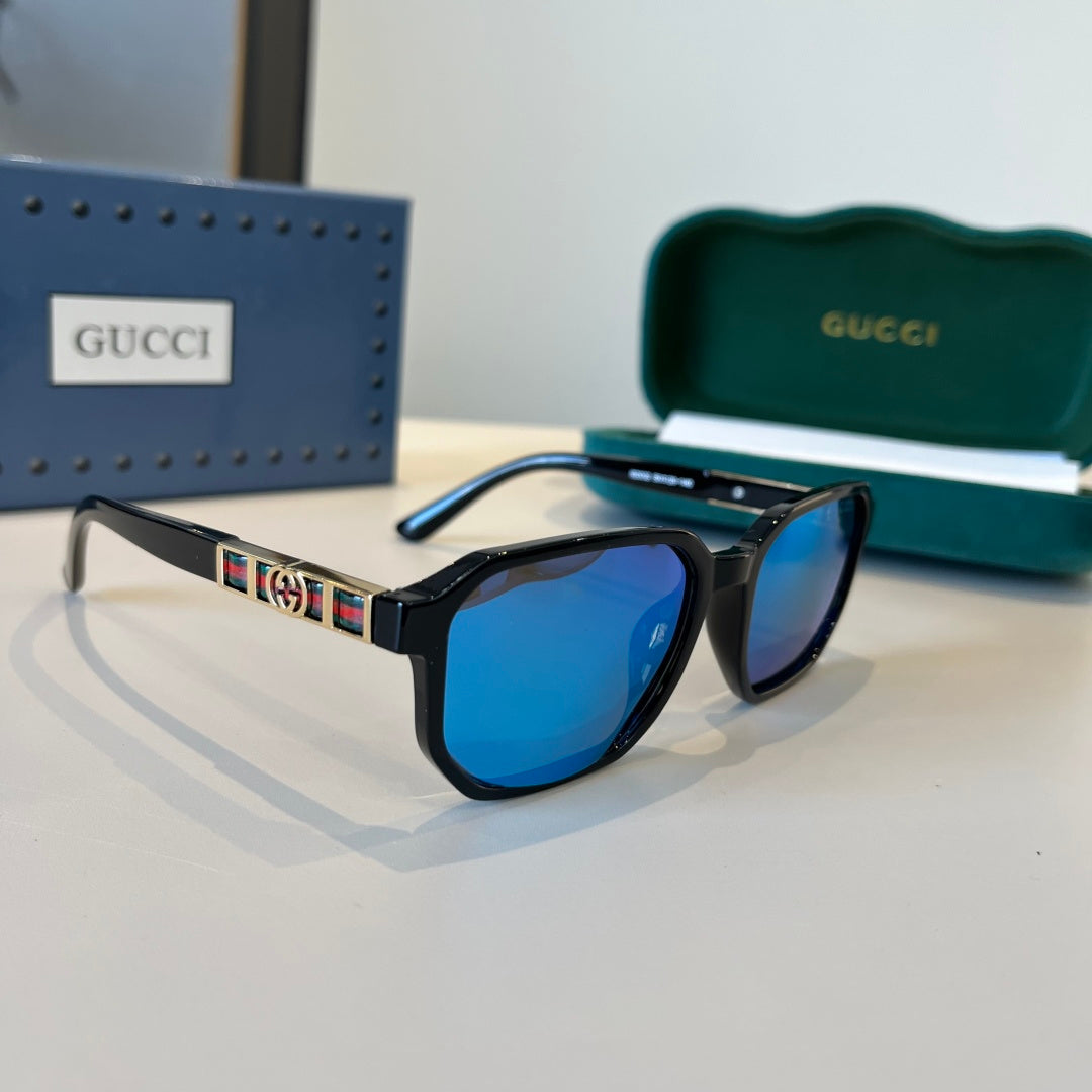Gucci Fashion Blue Lens Sunglasses for Men & Women - 448859