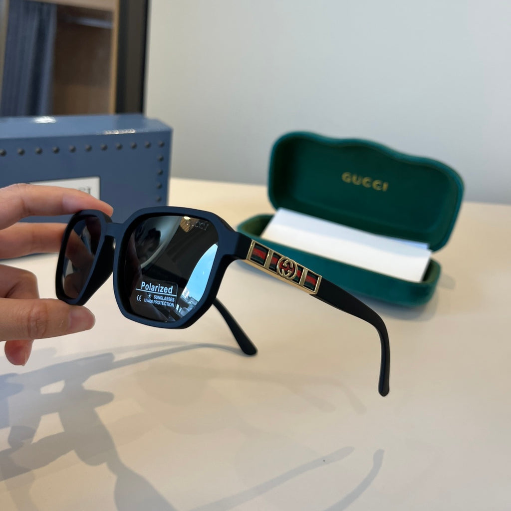 Gucci Fashion Black Lens Sunglasses for Men & Women - 448860 - detail image 4