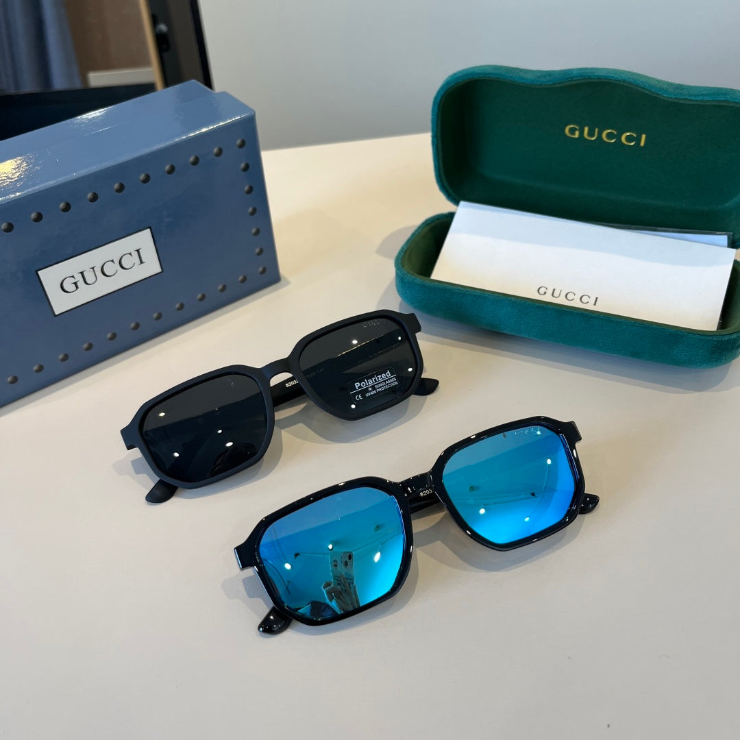 Gucci Fashion Black Lens Sunglasses for Men & Women - 448860 - detail image 12