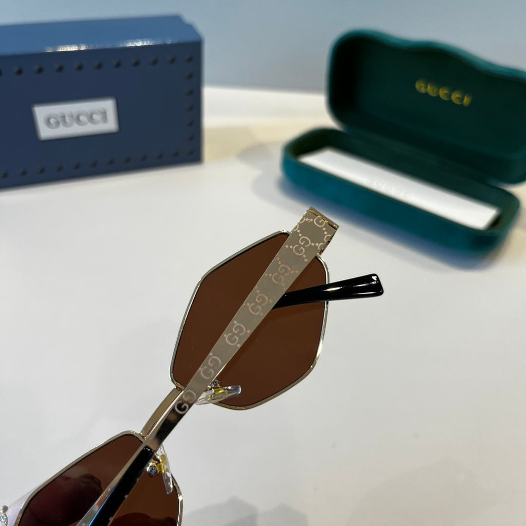 Gucci Fashion Brown Lens Sunglasses for Men & Women - 448844 - detail image 7
