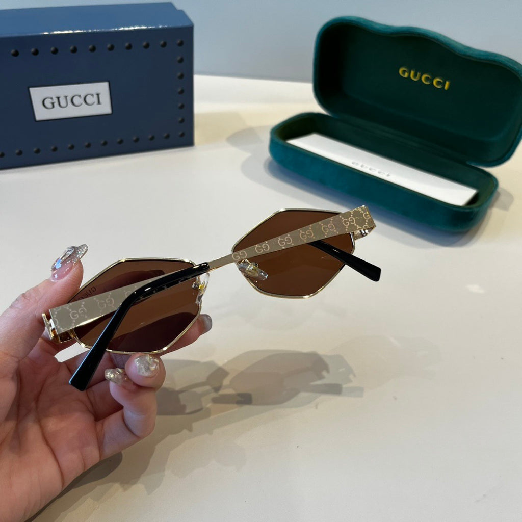 Gucci Fashion Brown Lens Sunglasses for Men & Women - 448844 - detail image 6