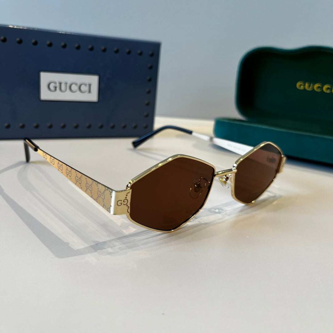 Gucci Fashion Brown Lens Sunglasses for Men & Women - 448844