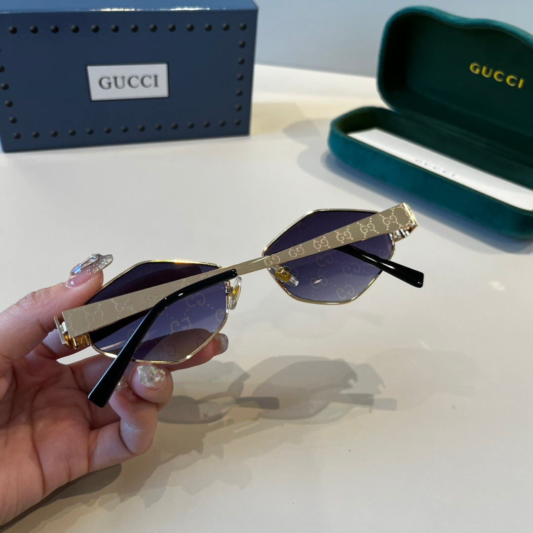 Gucci Fashion Silver Lens Sunglasses for Men & Women - 448845 - detail image 6