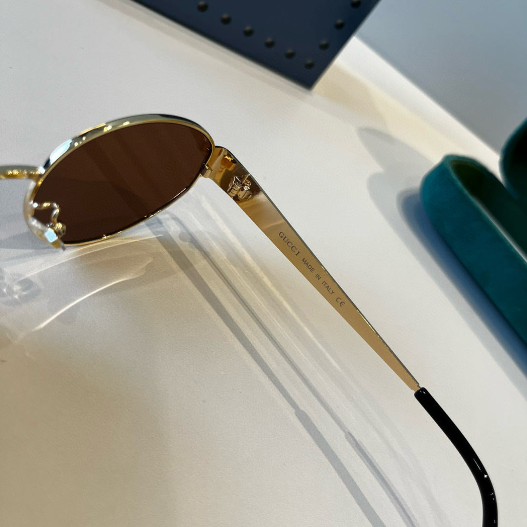 Gucci Oversized Brown Lens Sunglasses for Women - 448848 - detail image 4