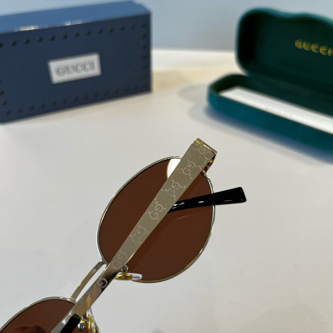 Gucci Oversized Brown Lens Sunglasses for Women - 448848 - detail image 7