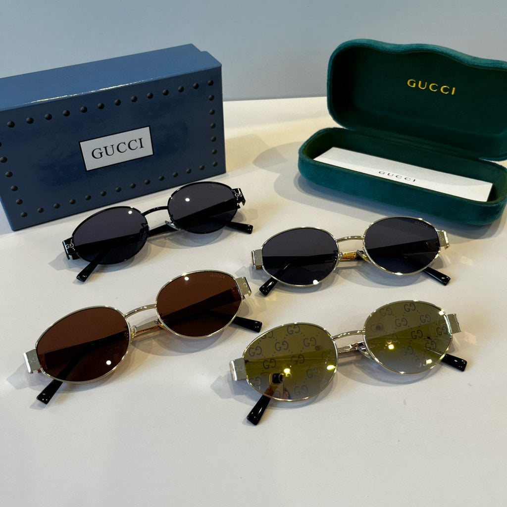 Gucci Oversized Brown Lens Sunglasses for Women - 448848 - detail image 10
