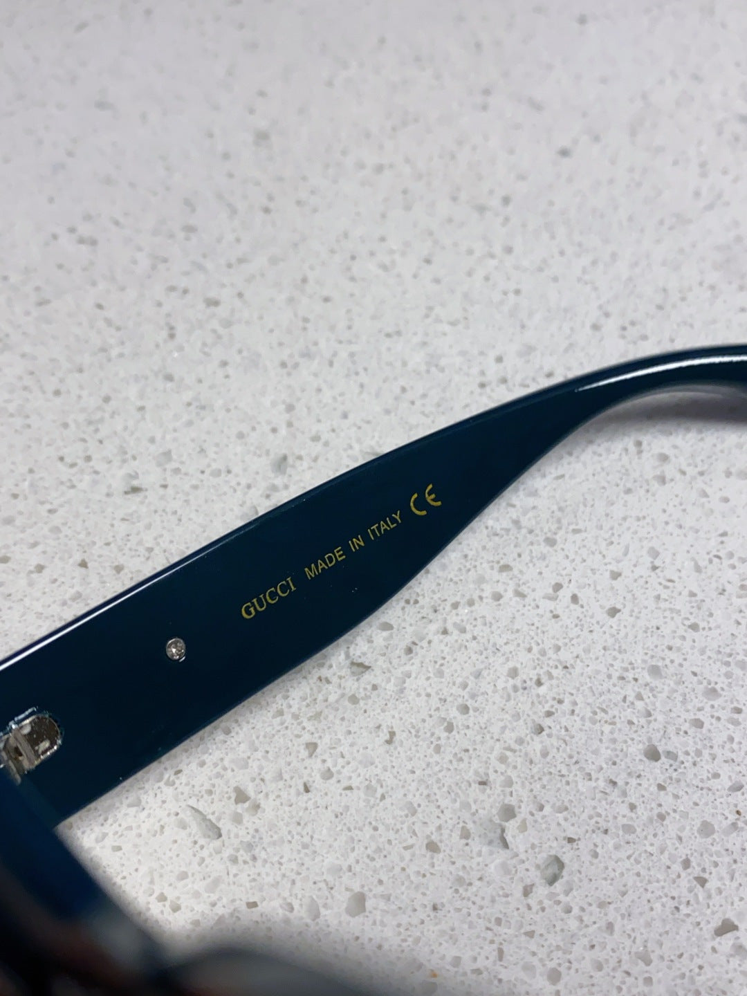Gucci Oval Black Lens Sunglasses for Men & Women - 486318 - detail image 8