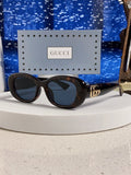 Gucci Oval Black Lens Sunglasses for Men & Women