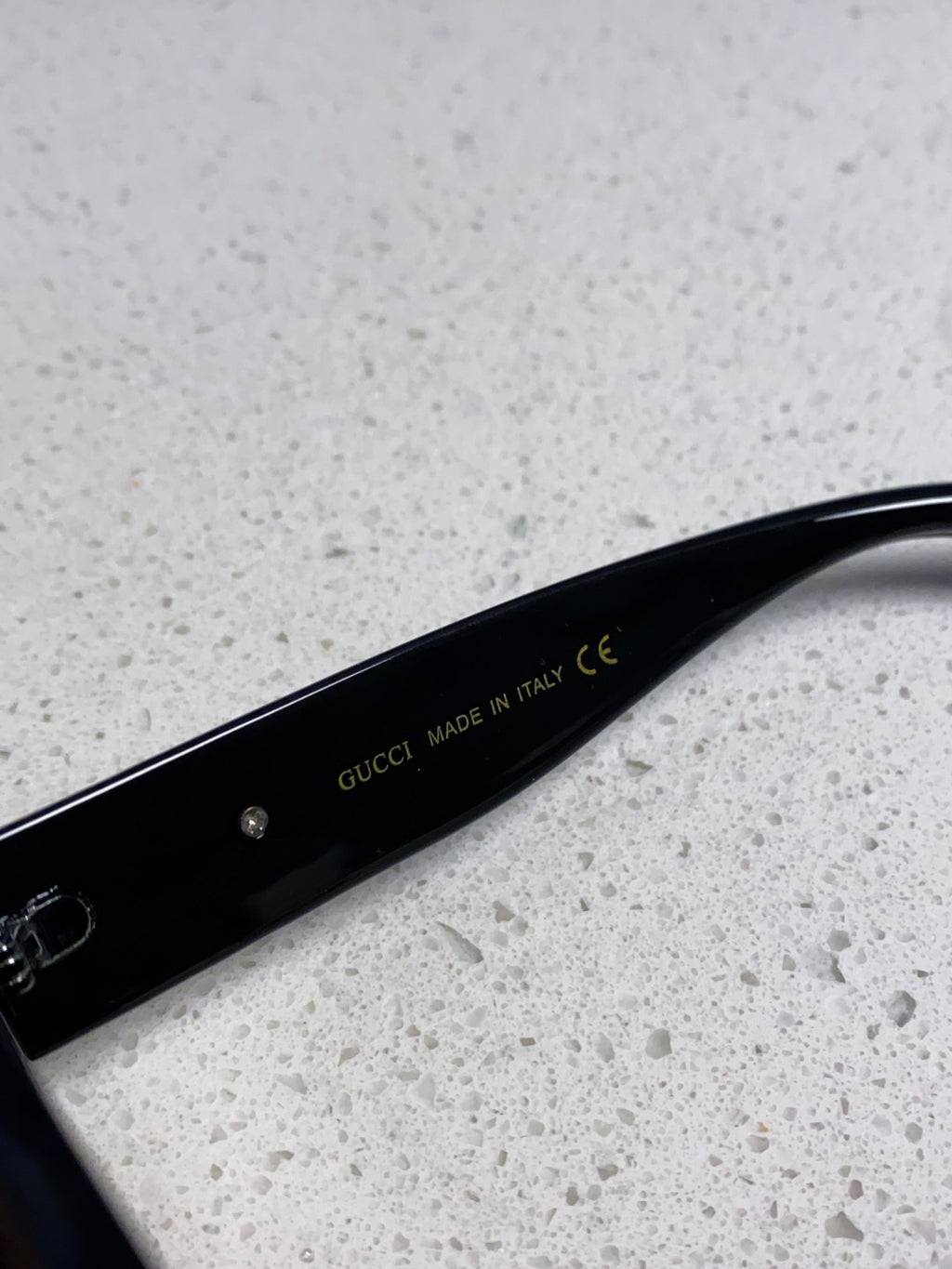 Gucci Oval Gold Lens Sunglasses for Men & Women - detail image 8