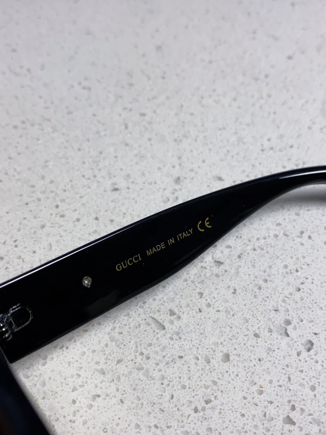 Gucci Oval Gold Lens Sunglasses for Men & Women - detail image 8