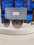 Gucci Cat-Eye Silver Lens Sunglasses for Men & Women - 486324