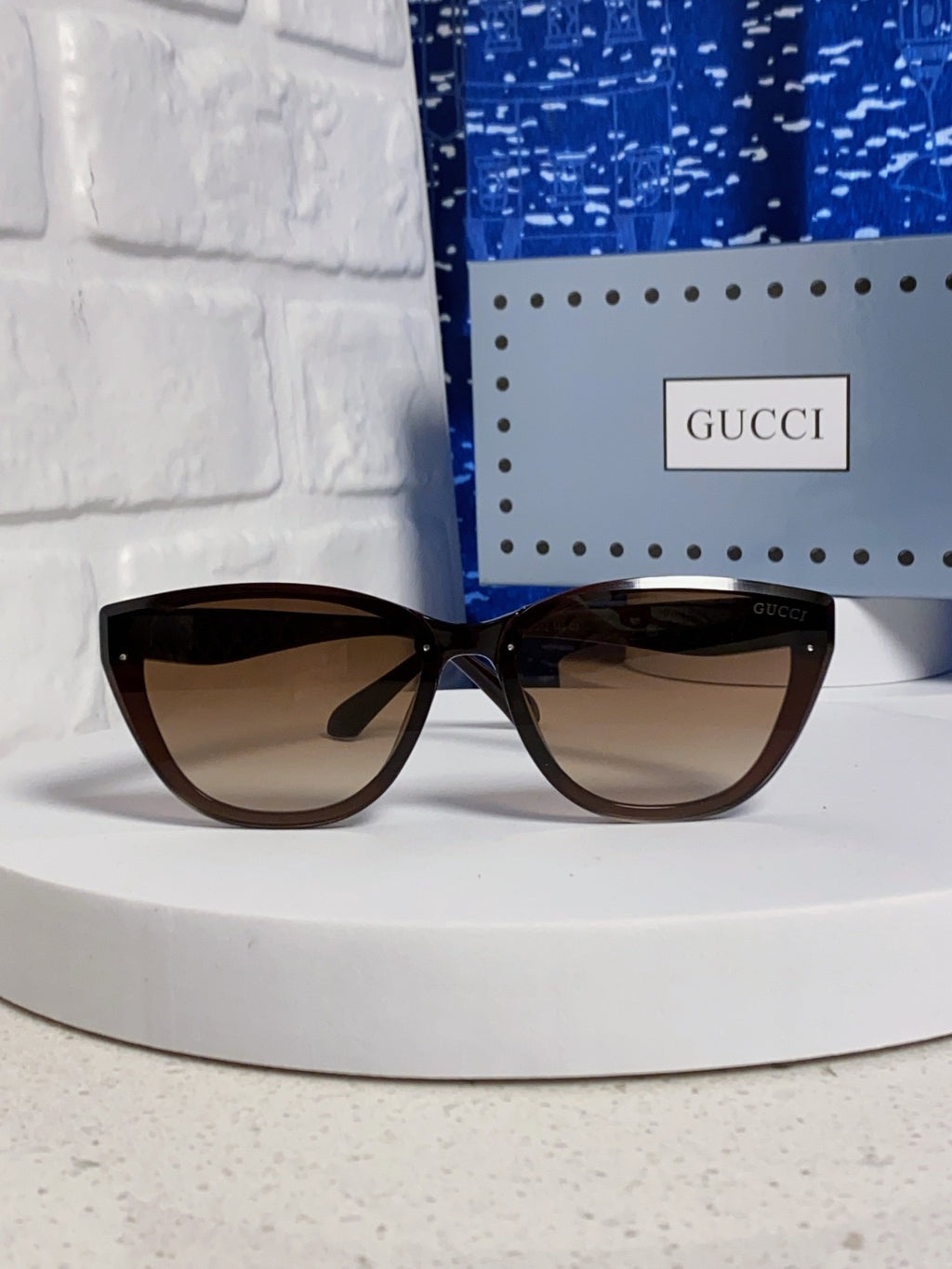 Gucci Cat-Eye Brown Lens Sunglasses for Men & Women - 486326 - detail image 2
