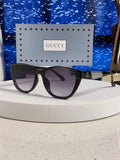 Gucci Cat-Eye Silver Lens Sunglasses for Men & Women