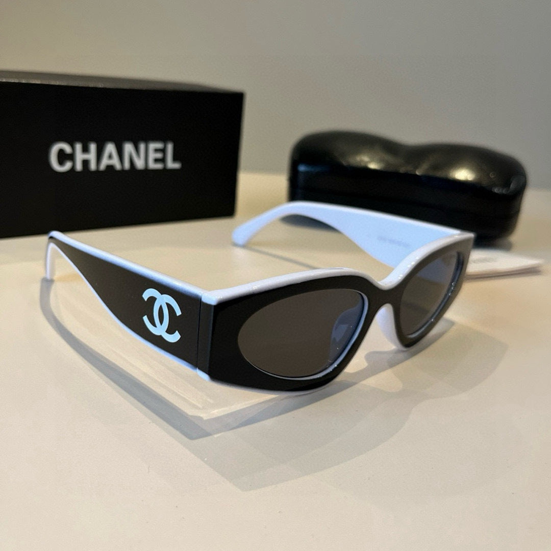 Chanel Fashion Black Lens Sunglasses for Men & Women - 486671