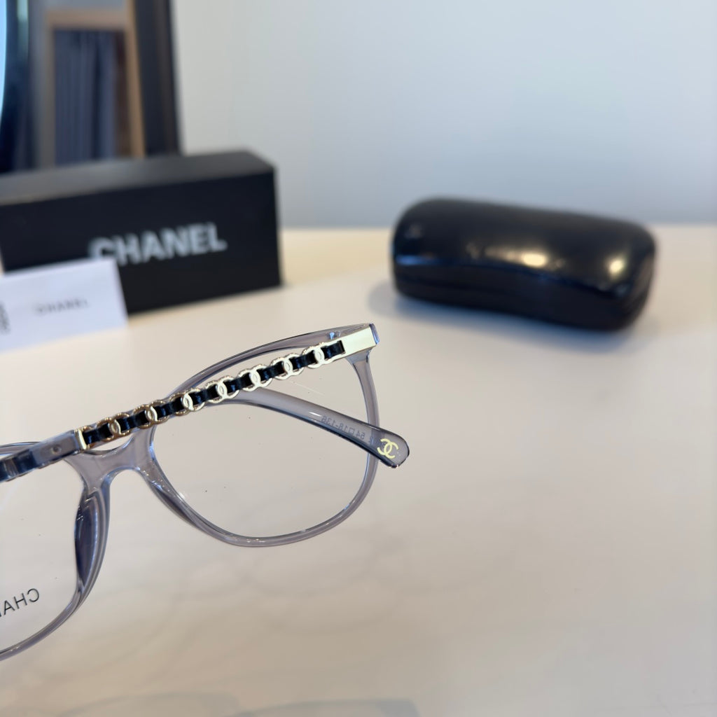 Chanel Blue-Light Fashion Silver Lens Sunglasses for Men & Women - 431555 - detail image 4