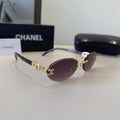 Chanel Fashion Silver Lens Sunglasses for Men & Women - 465137