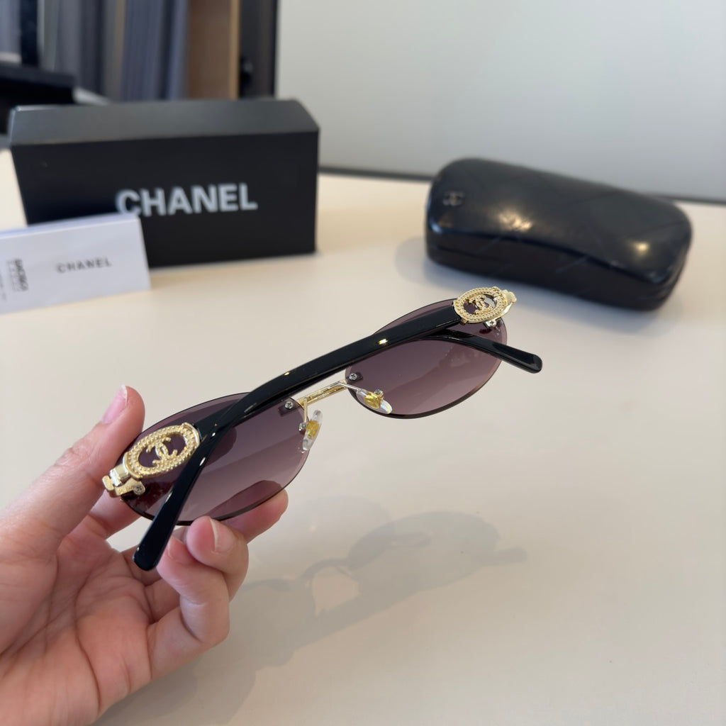 Chanel Fashion Silver Lens Sunglasses for Men & Women - 465137 - detail image 8