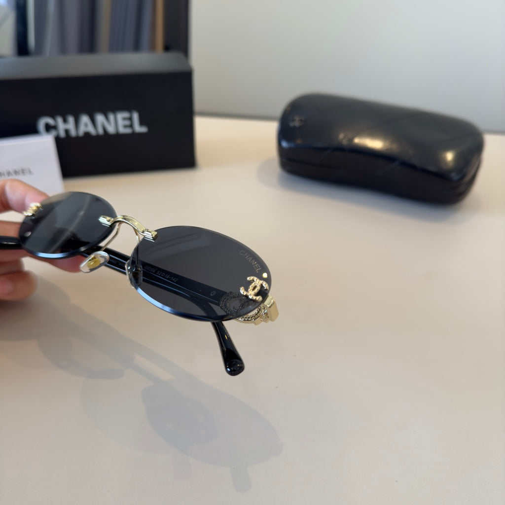 Chanel Fashion Silver Lens Sunglasses for Men & Women - 465138 - detail image 8