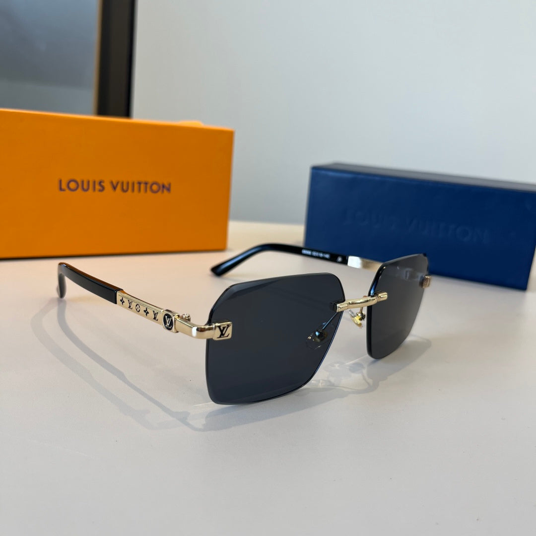 Louis Vuitton Fashion Blue Lens Sunglasses for Men & Women - 486278